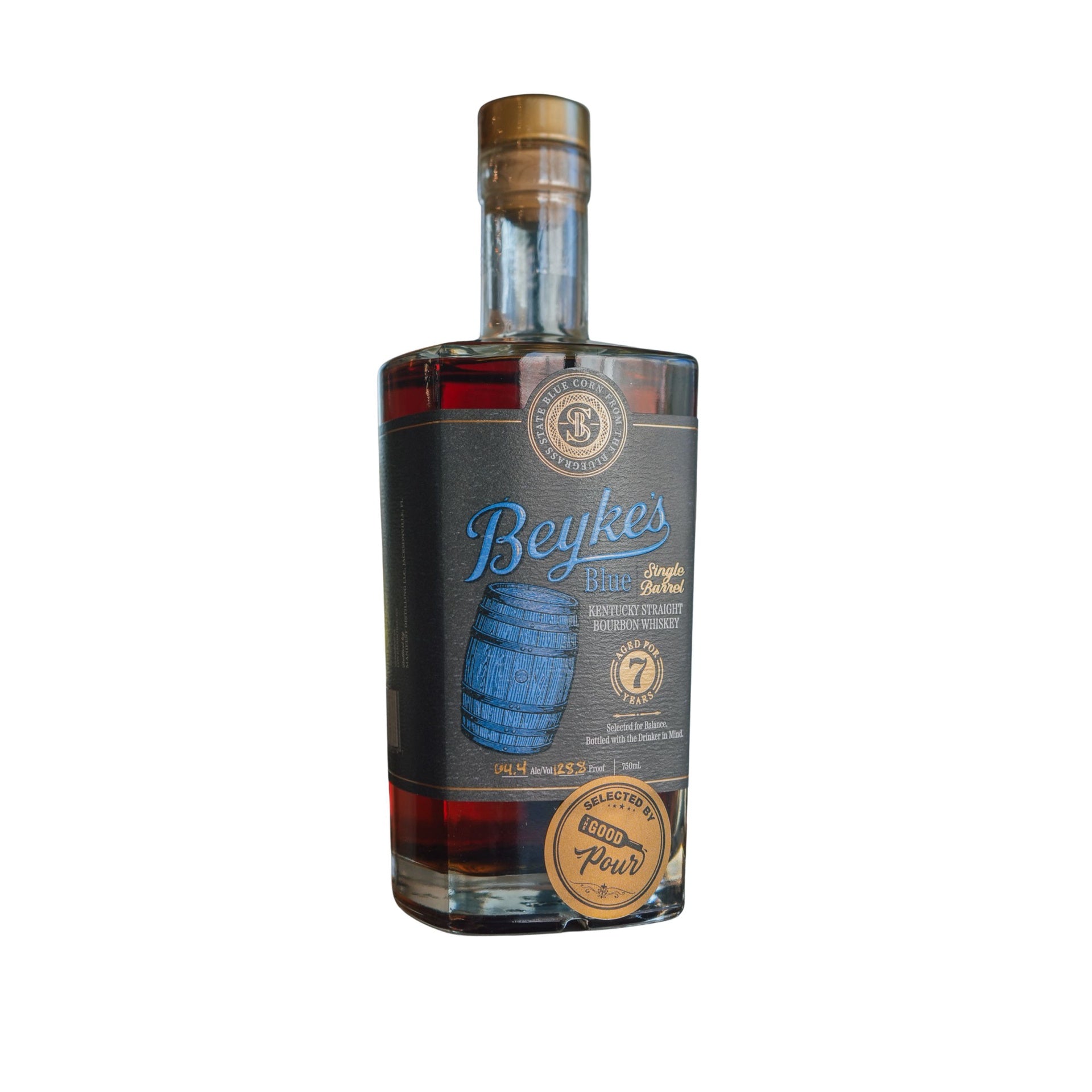 Beyke's Blue Corn Single Barrel Cask Strength Bourbon – The Good Pour