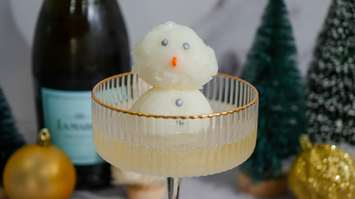 Sorbet Snowman Cocktail Recipe