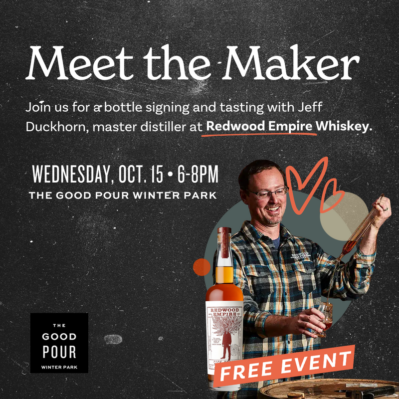 Meet the Maker: Redwood Empire Whiskey • October 15