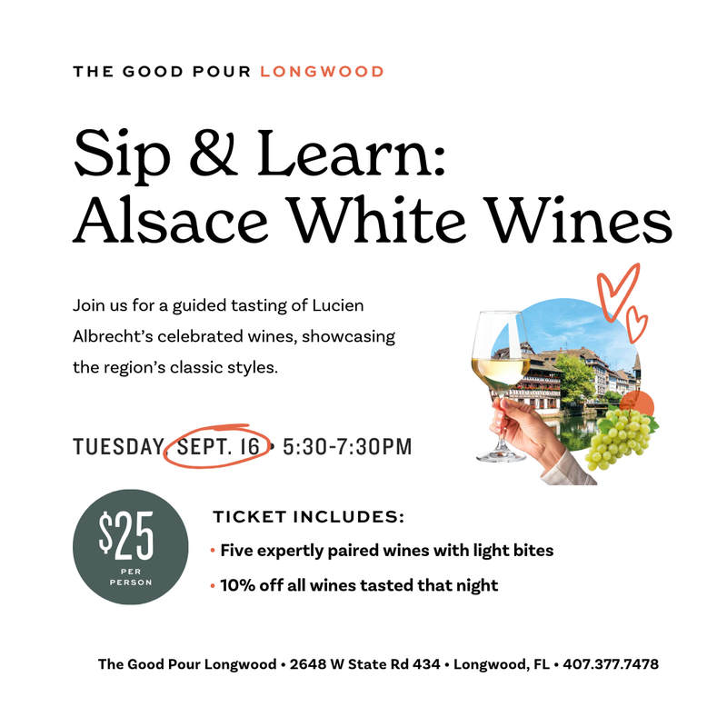Sip and Learn: Alsace White Wines • September 16