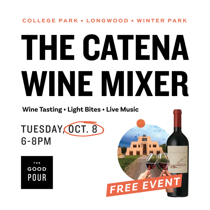 The Catena Wine Mixer • October 8