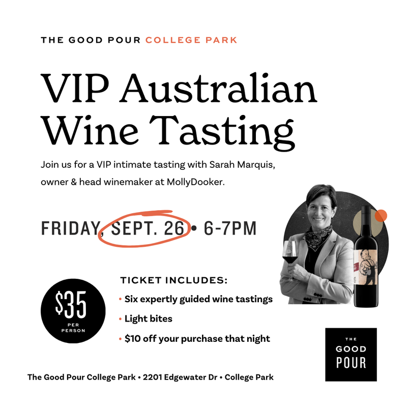 VIP Australian Wine Tasting • September 26