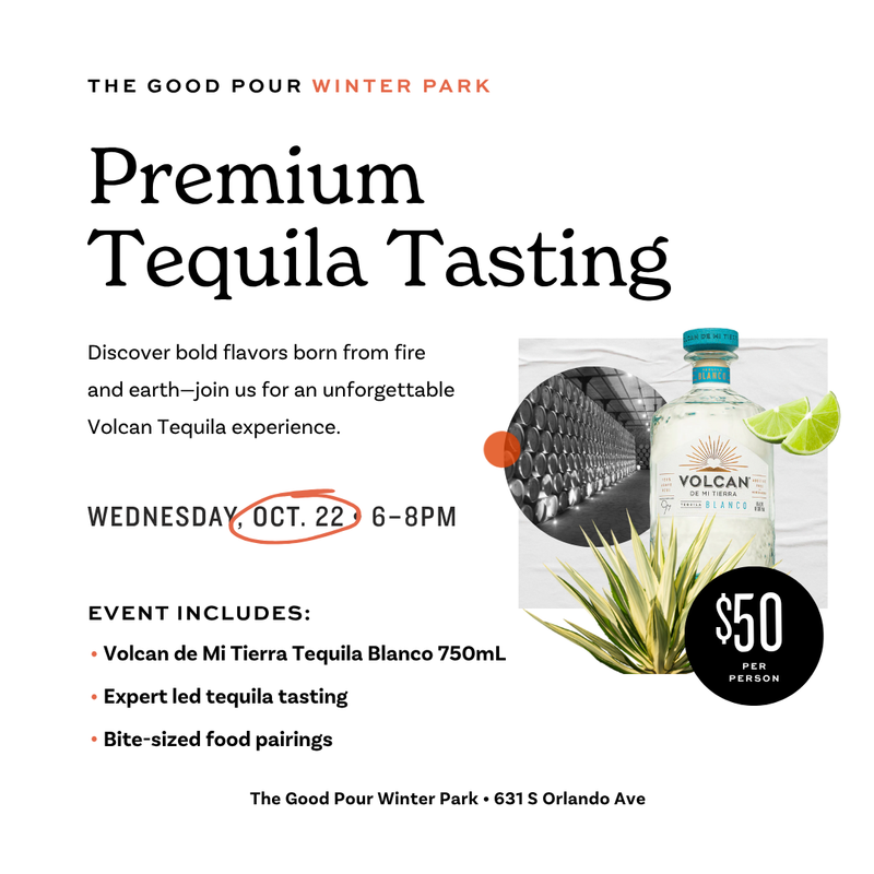 Premium Tequila Tasting • October 22