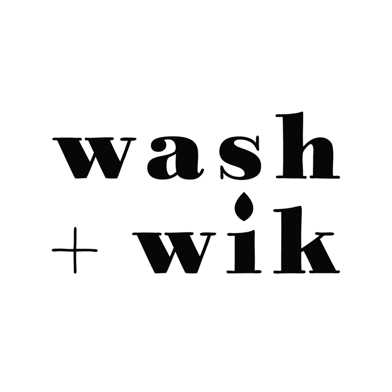 Wash & Wik Balsam Vanilla Candle