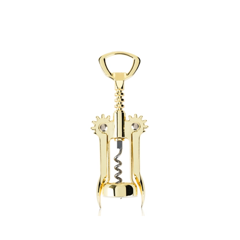 Belmont Gold-Plated Winged Corkscrew & Bottle Opener