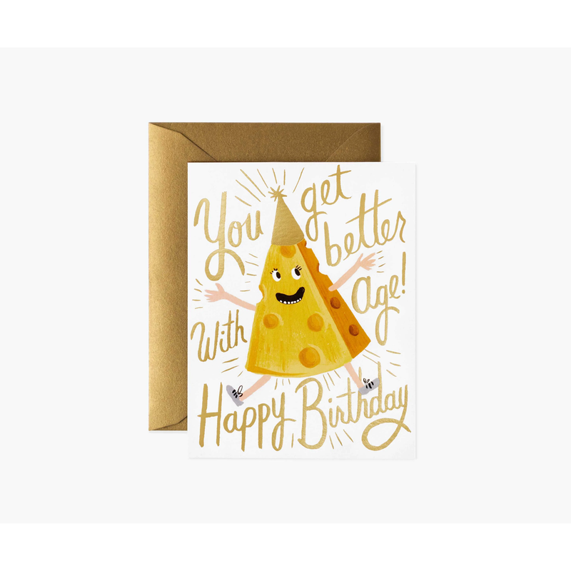 "Better With Age" Birthday Card