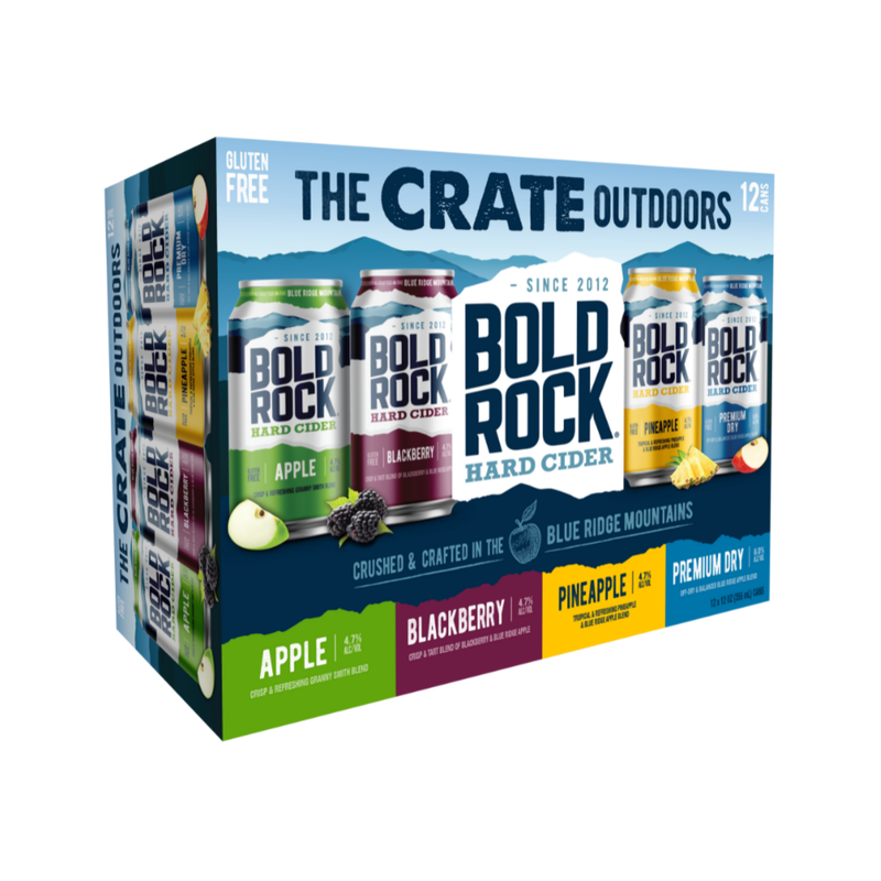 Bold Rock The Crate Outdoors Variety Pack