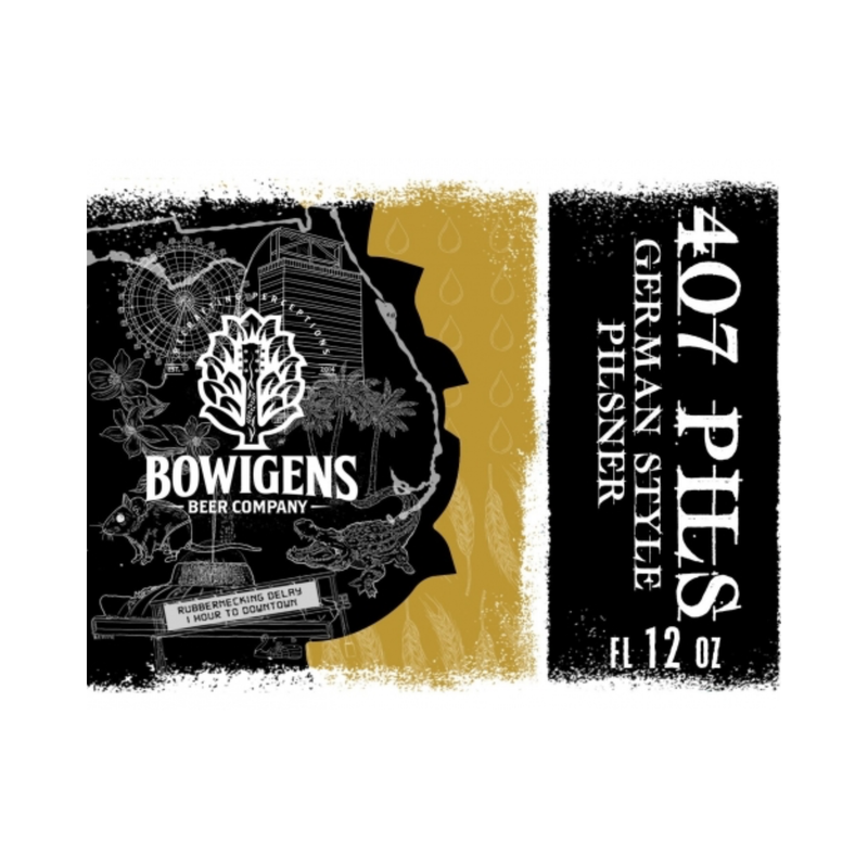 Bowigens Beer Company 407 Pilsner