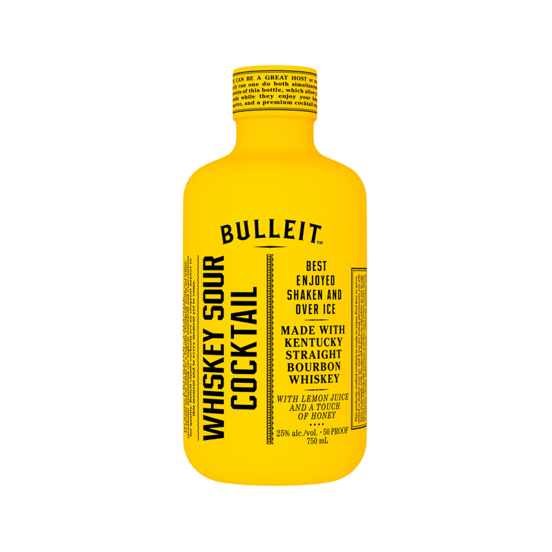 Bulleit Whiskey Sour Crafted Cocktail