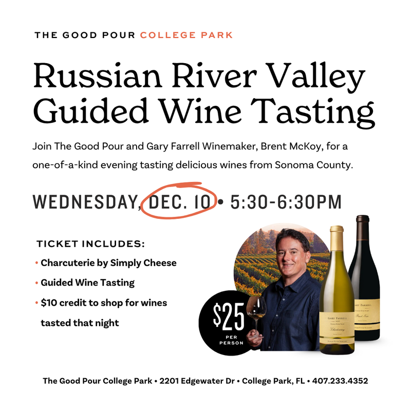 Russian River Valley Guided Wine Tasting • December 10