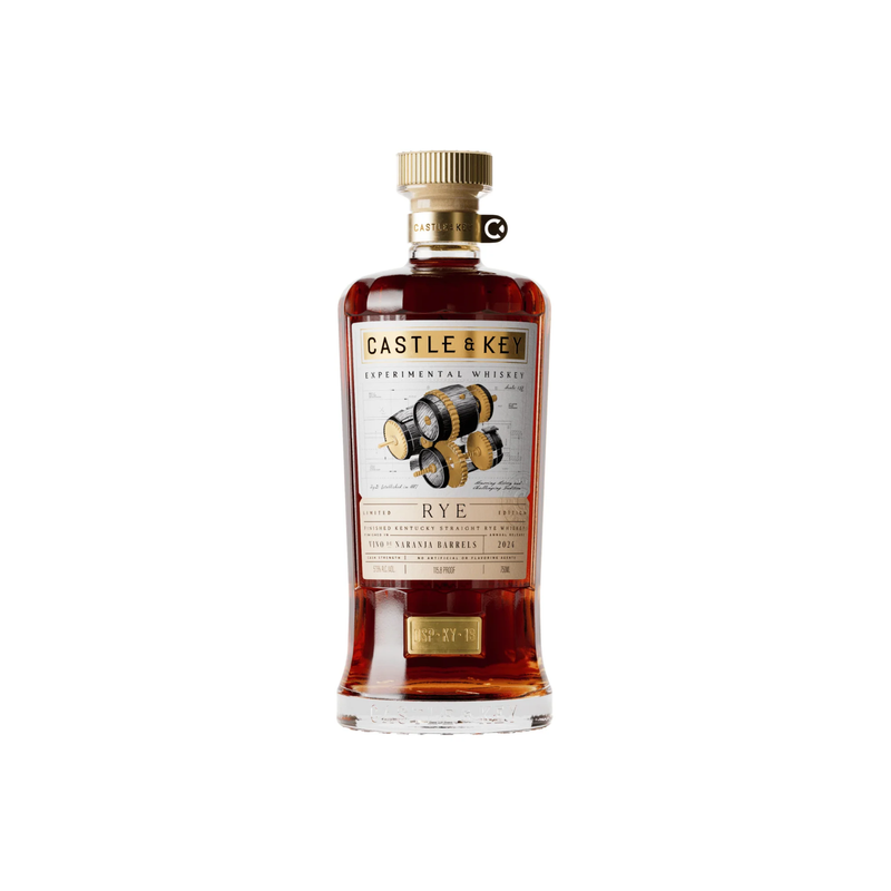 Castle & Key Vino de Naranja Finished Rye Whiskey