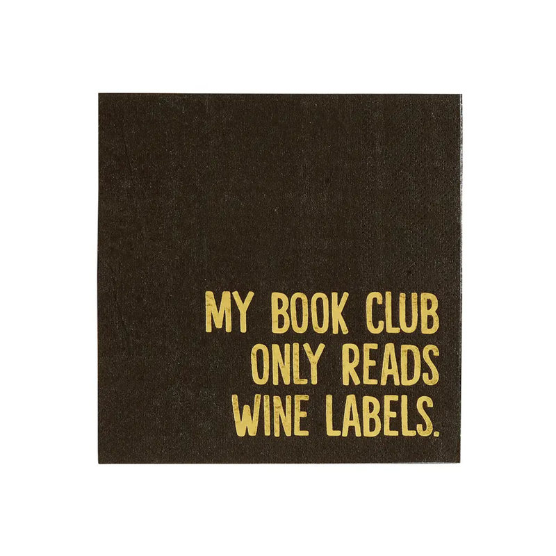 Cocktail Napkin - Book Club