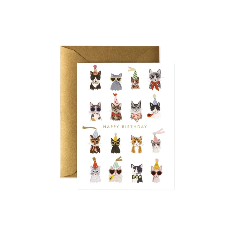 "Cool Cats" Birthday Card