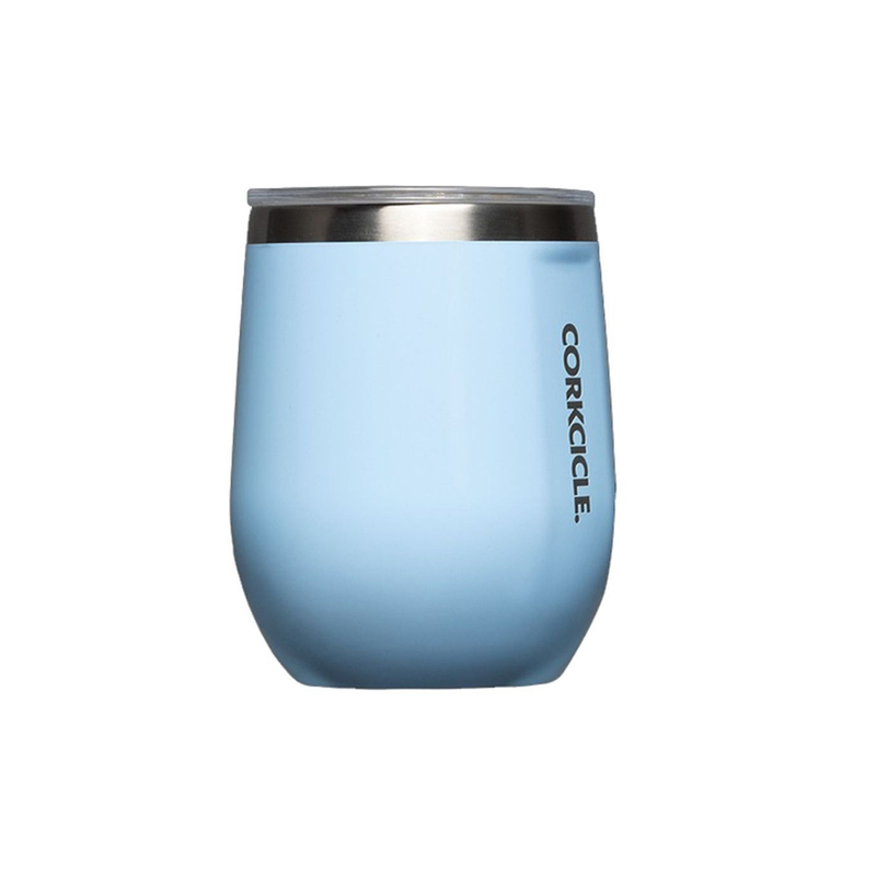 Corkcicle Stemless Baby Blue Tumbler