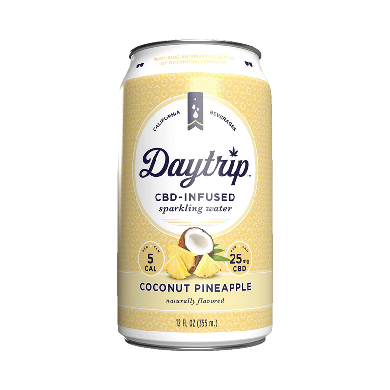 Daytrip CBD Infused Coconut Pineapple Sparkling Water