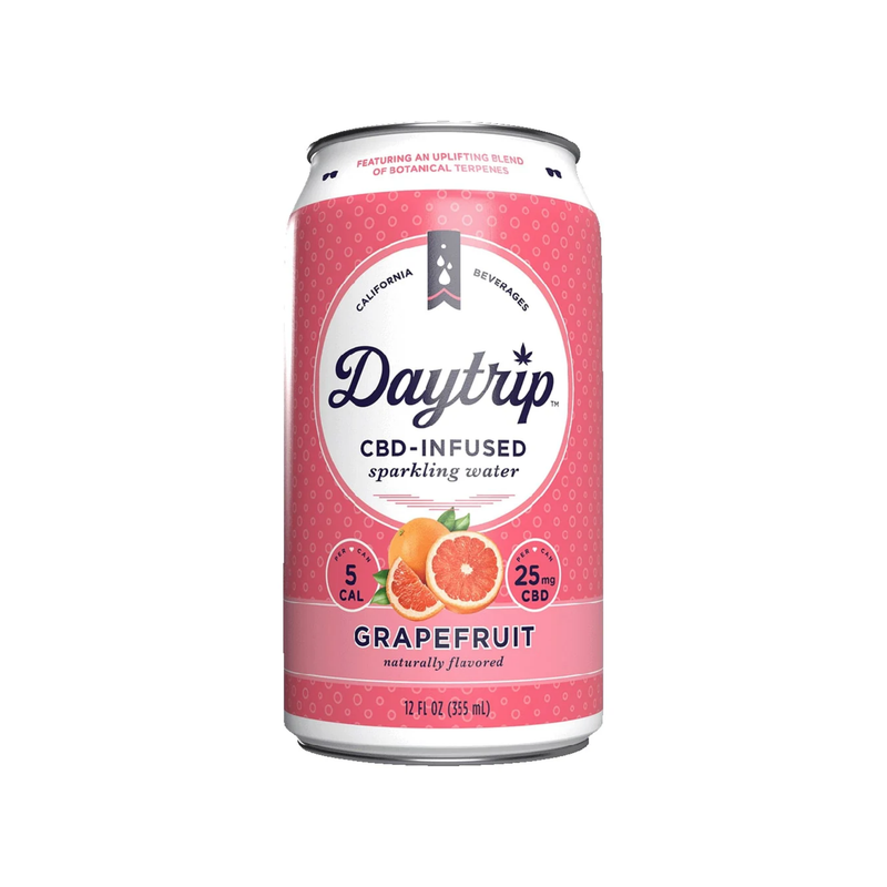 Daytrip CBD Infused Grapefruit Sparkling Water