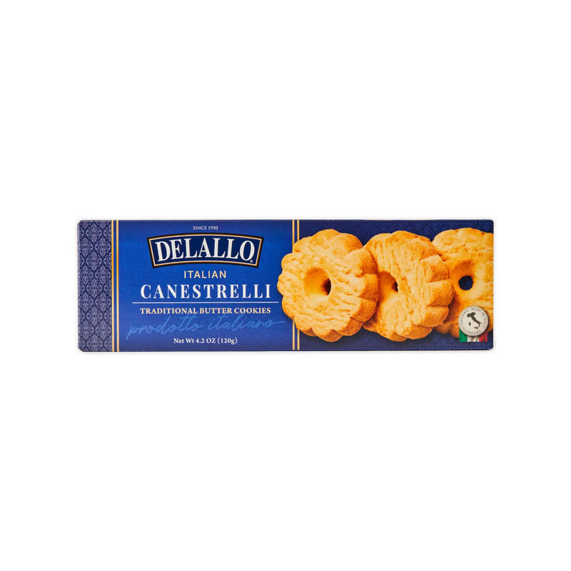 DeLallo Canestrelli (Traditional Italian Butter Cookies)