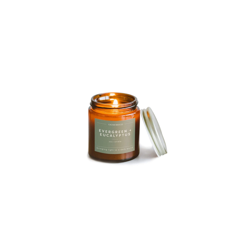 Evergreen & Eucalyptus Soy Candle