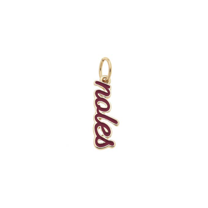 FSU Enamel Word Charm