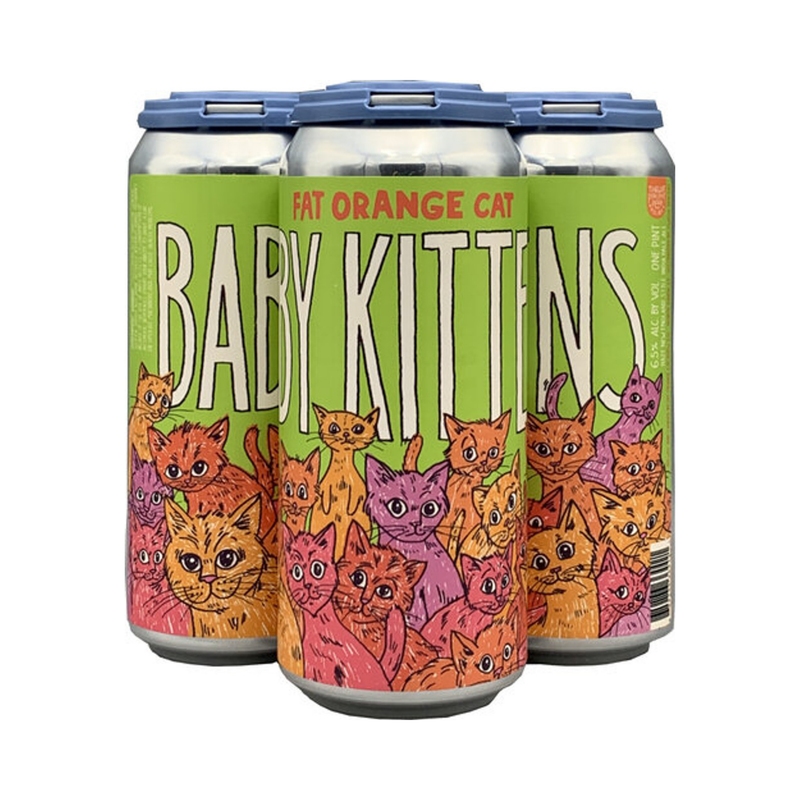 Fat Orange Cat Baby Kittens IPA