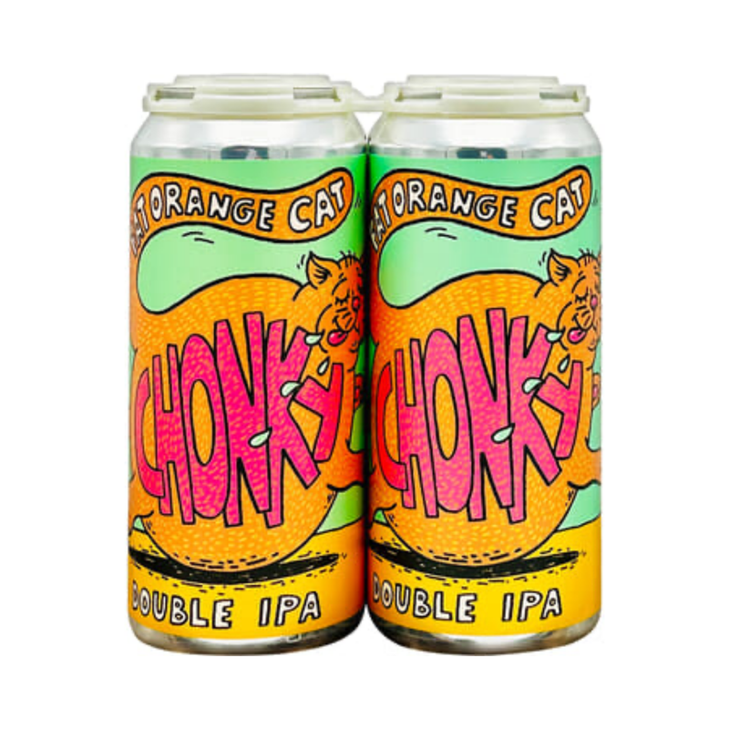 Fat Orange Cat Chonkey Cat DIPA