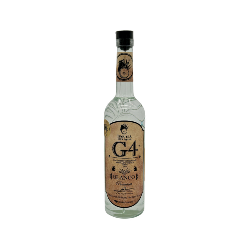 G4 Blanco Fermentada De Madera Blanco Tequila