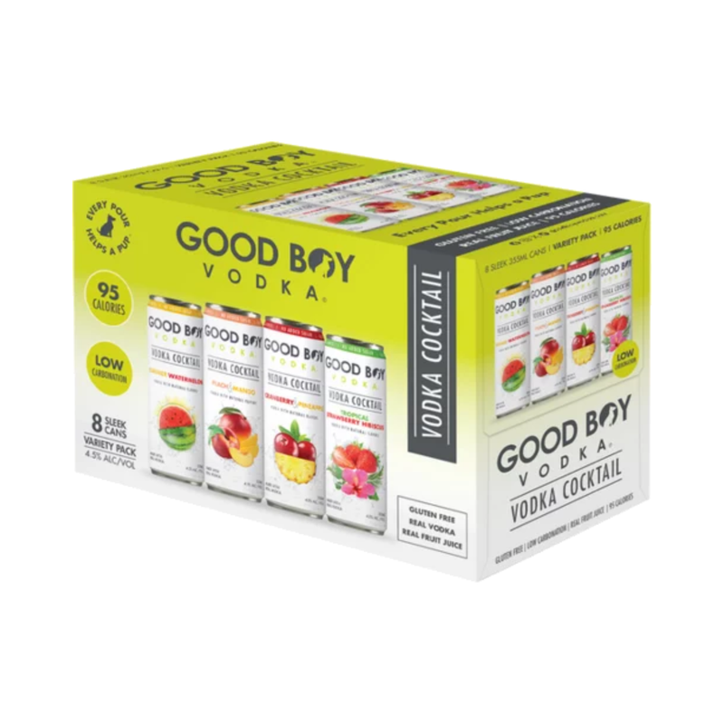 Good Boy Vodka Cocktail Variety Pack – The Good Pour