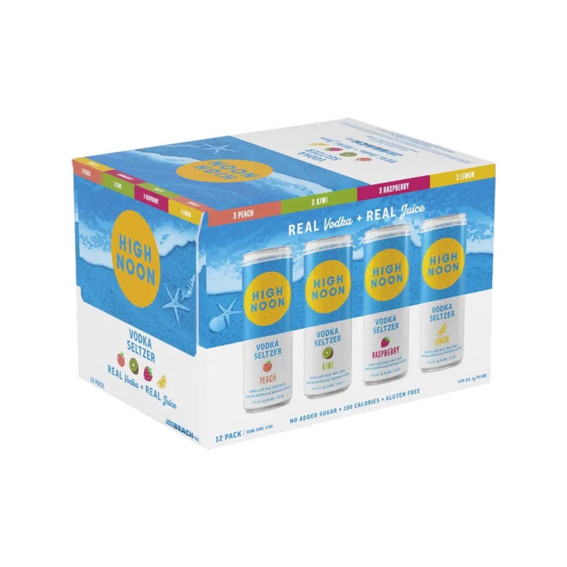 High Noon Beach Variety Pack — 12 Pack 12 oz Cans