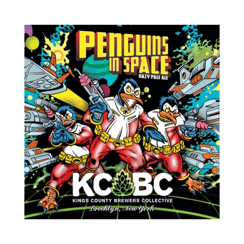 KCBC Penguins in Space Pale Ale