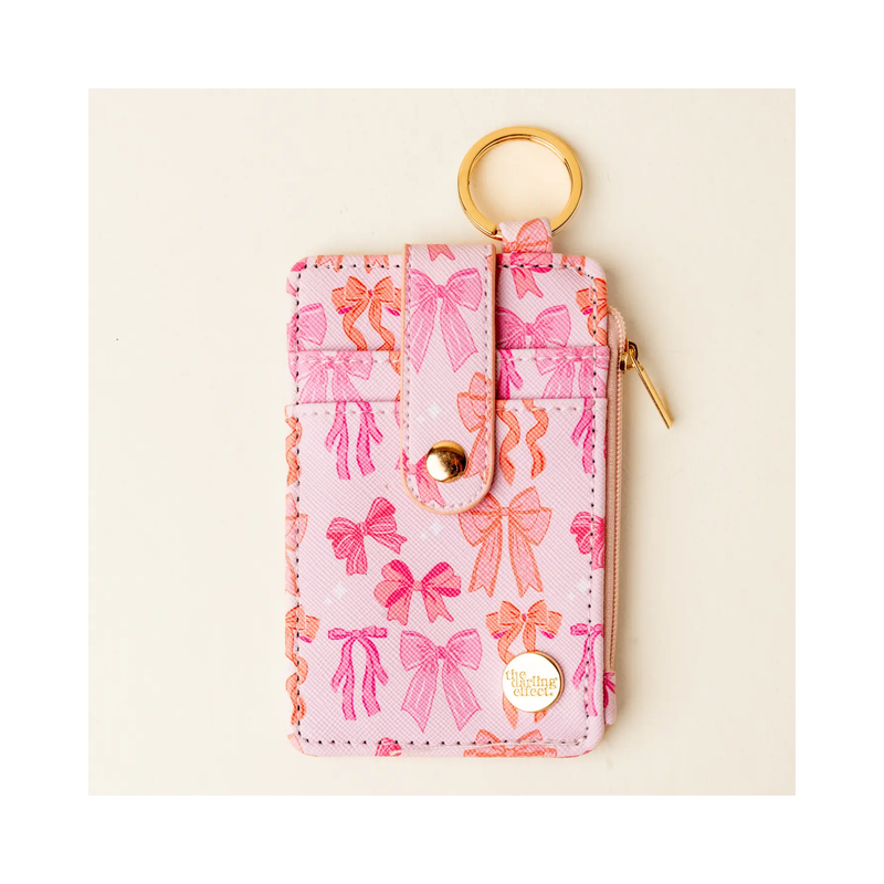 Key Chain Wallet - Blushing Bows