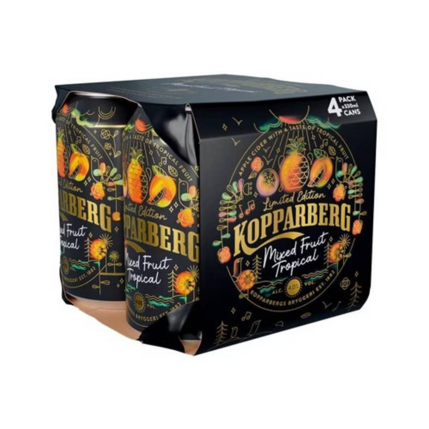 Kopparberg Mixed Fruit Tropical Hard Cider – The Good Pour