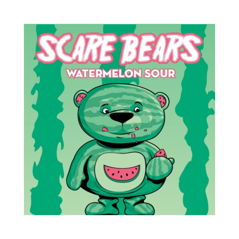 Martin House Scare Bears Watermelon Sour