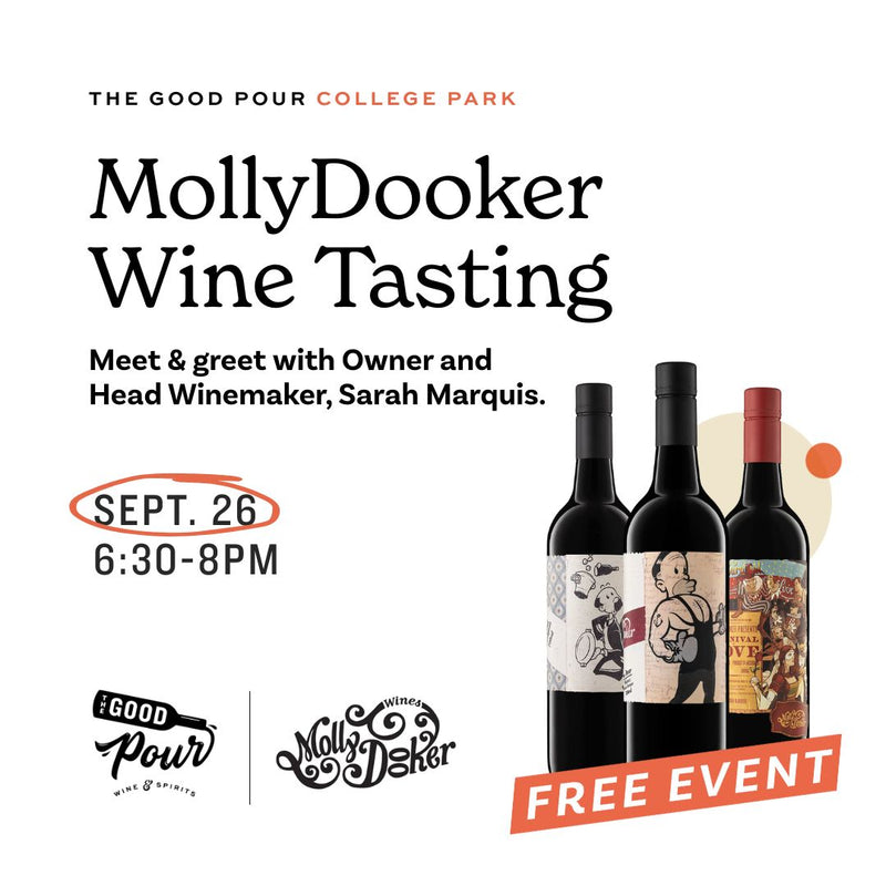 MollyDooker Wine Tasting • September 26