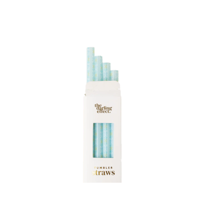 "Oh So Fancy" Tumbler Straw Set