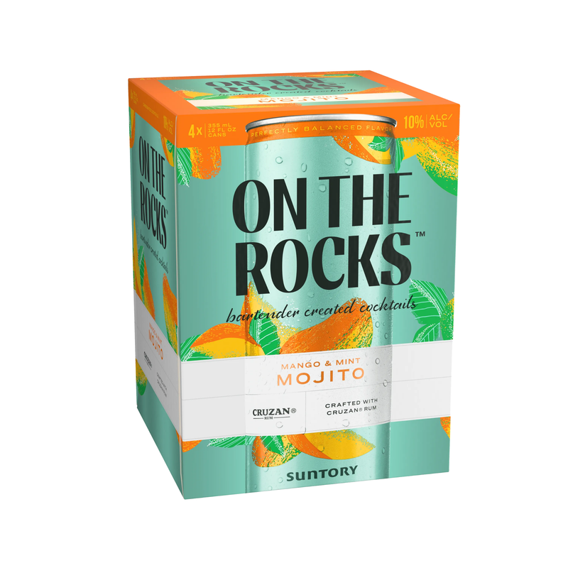 On The Rocks Mango & Mint Mojito Cocktail