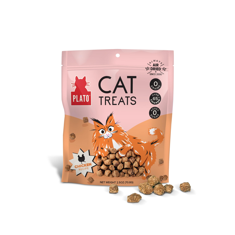 Plato Air-Dried Chicken Recipe Cat Treats