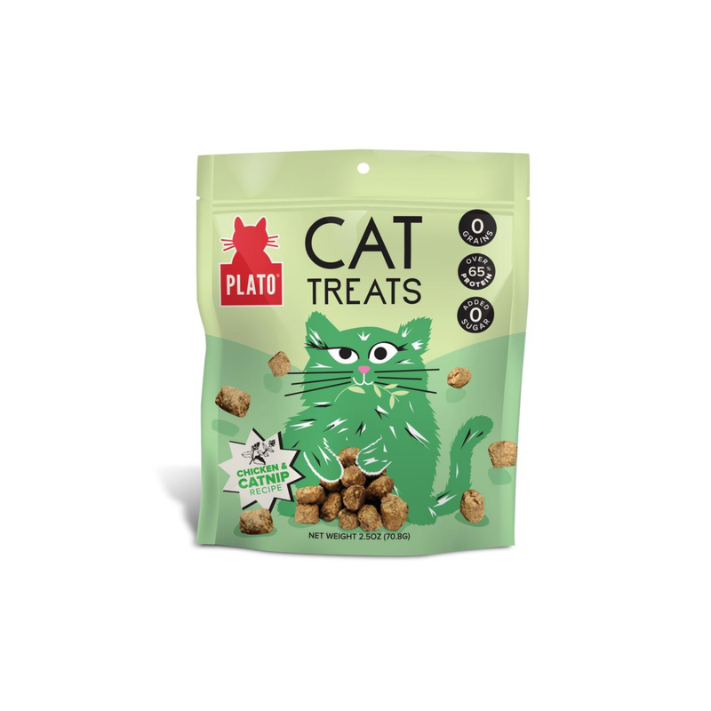 Plato Air-Dried Chicken with Cat-Nip Recipe Cat Treats