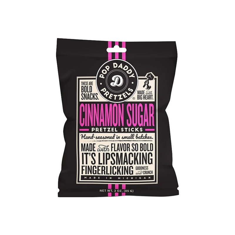 Pop Daddy Cinnamon Sugar Pretzels