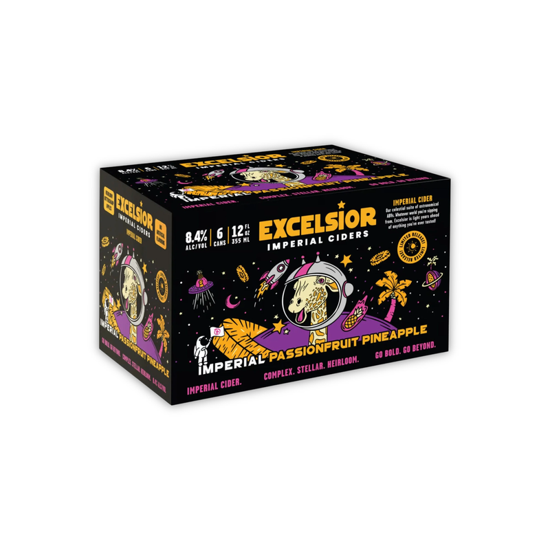 Schilling Cider Passionfruit Pineapple Excelsior Hard Cider