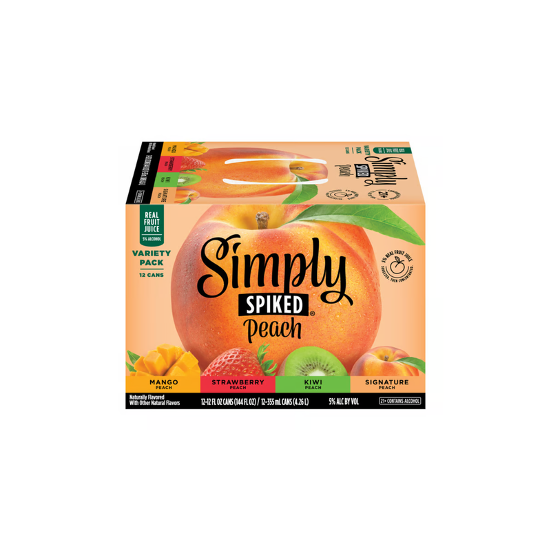 Simply Spiked Peach Variety Pack