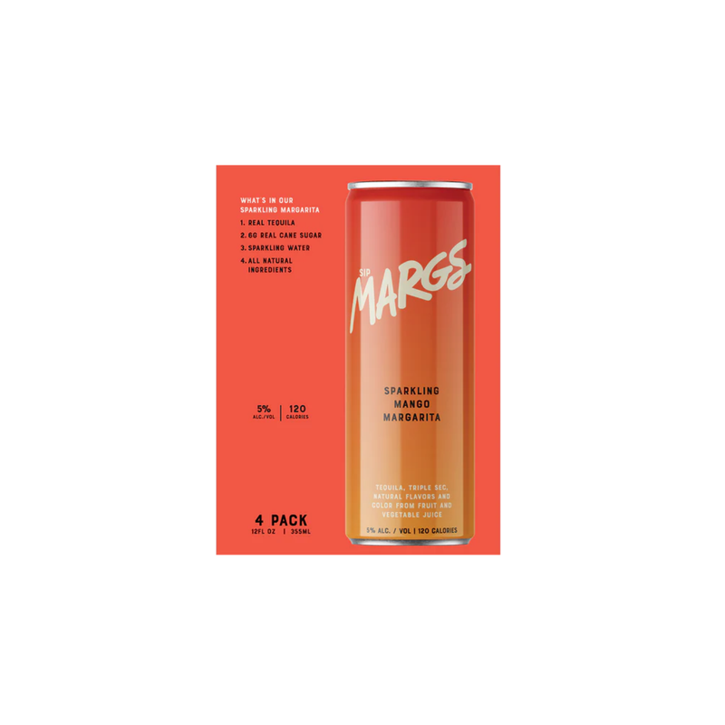 SipMARGS Sparkling Mango Margarita