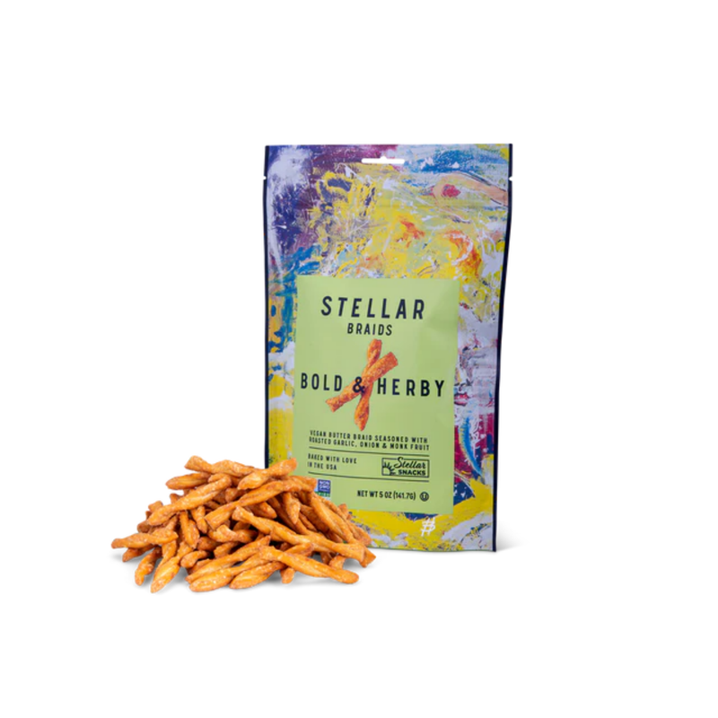 Stellar Snacks Bold & Herby Pretzel Braids