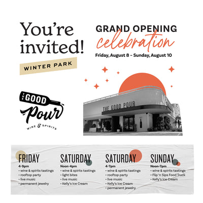 Grand Opening Weekend • Aug 8 - 10