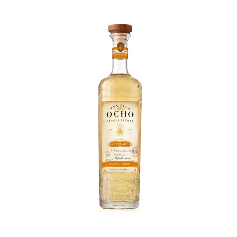 Tequila Ocho Barrel Proof Reposado Tequila