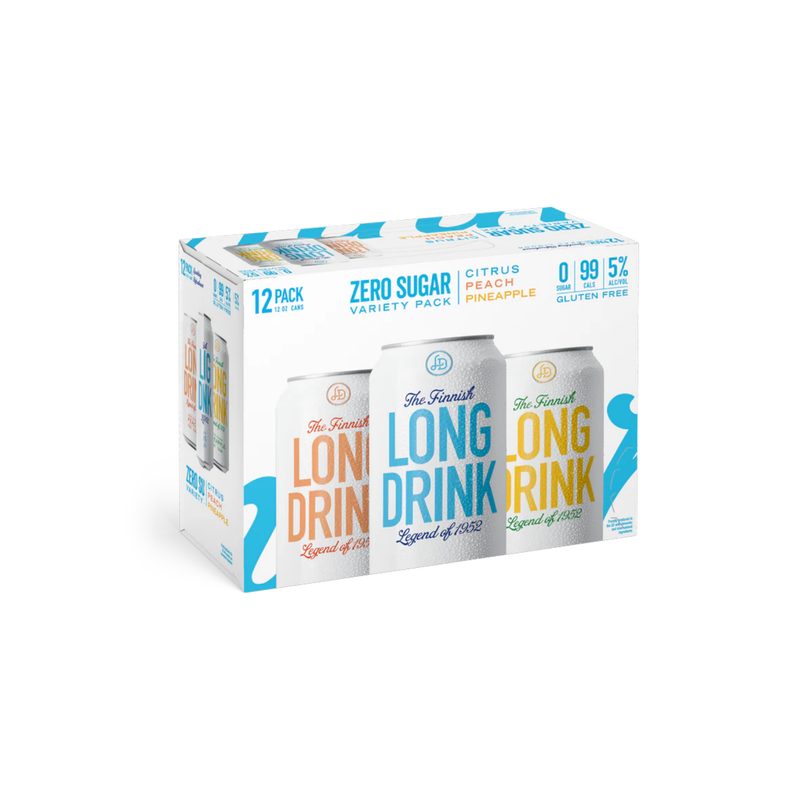 The Finnish Long Drink Zero Variety Pack