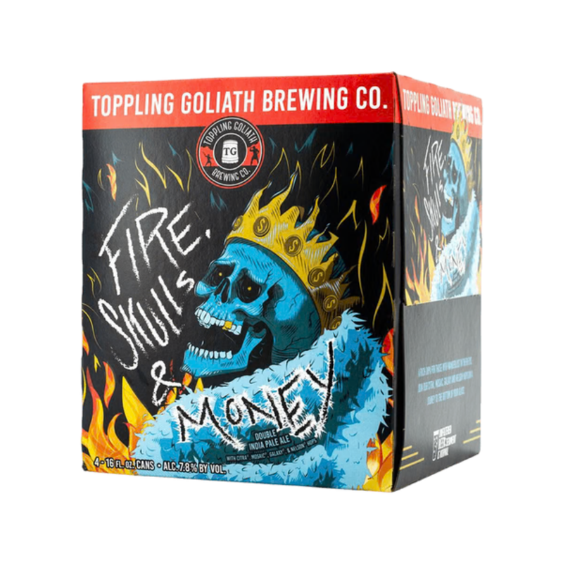 Toppling Goliath Fire, Skulls, & Money IPA