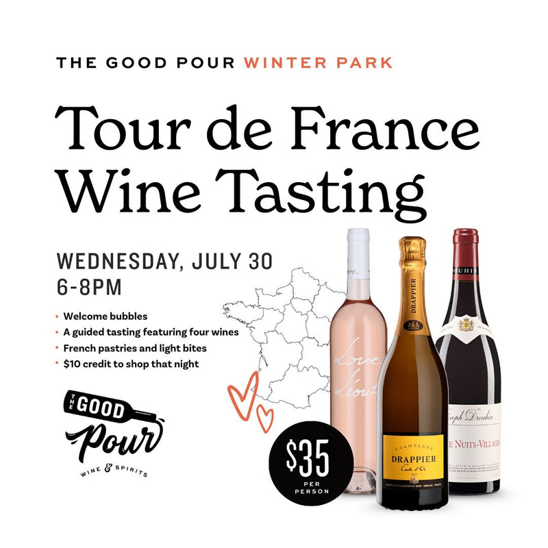Tour de France Wine Tasting • July 30