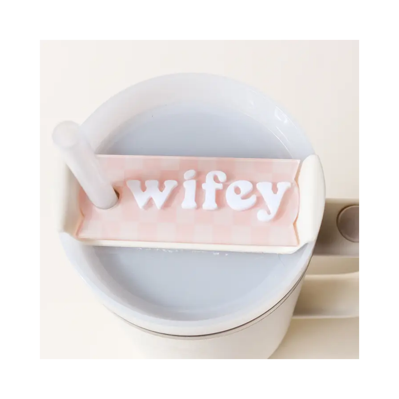Tumbler Lid Tag