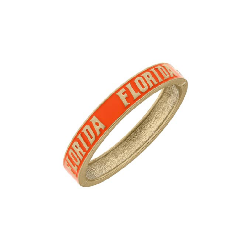 Florida Gators Enamel Hinge Bangle