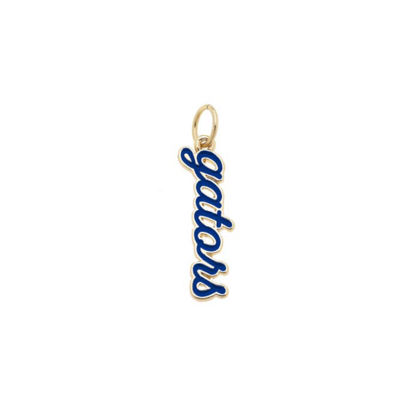 Florida Gators Enamel Word Charm